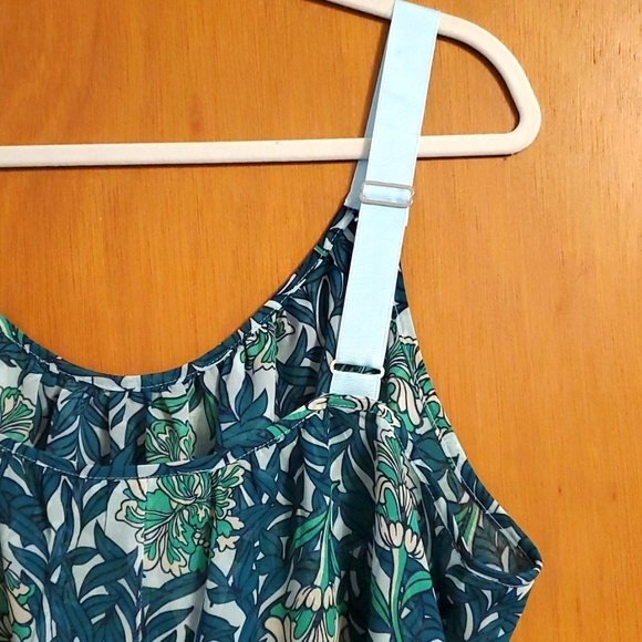Floral Ribbon Strap Top - Picture 5 of 5